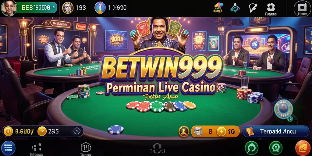 Gameplay Live Casino di BETWIN999 dengan dealer profesional.