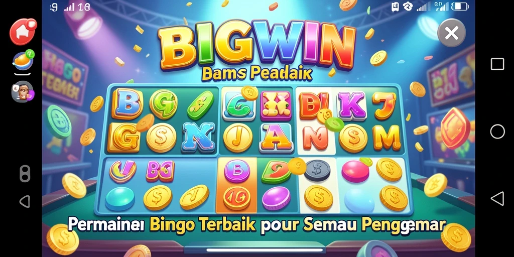 Tampilan gameplay Bingo yang seru dan mendebarkan di BIGWIN.