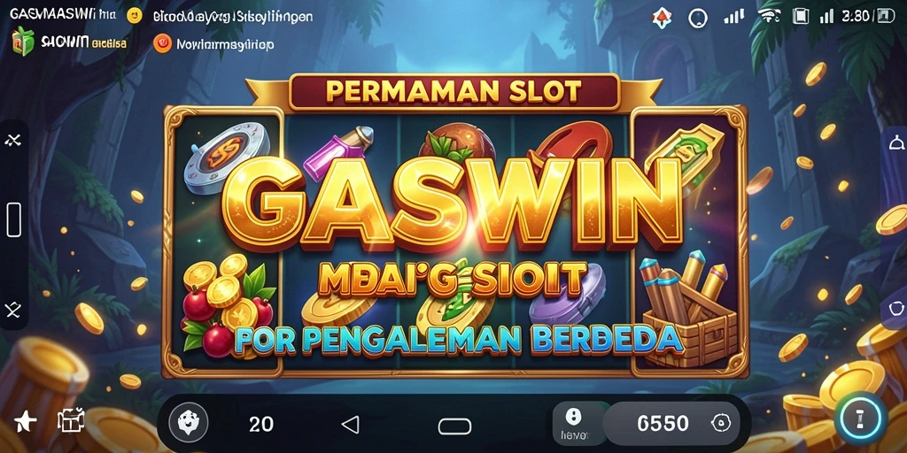 Tangkapan layar GASWIN menunjukkan aksi gameplay Slot yang menarik.