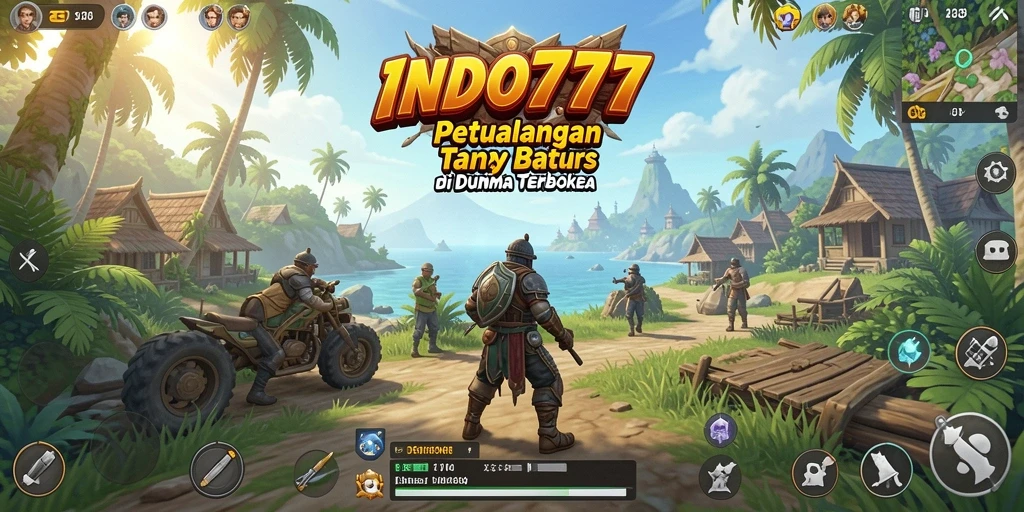 Tampilan gameplay di dunia terbuka yang menakjubkan dalam INDO777.