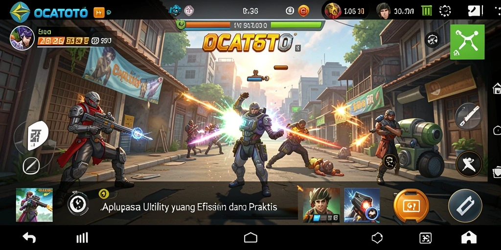 Screenshot OCATOTO menampilkan antarmuka yang rapi dan fungsional.